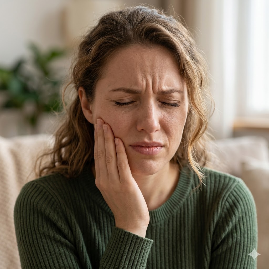 Tooth pain illustration